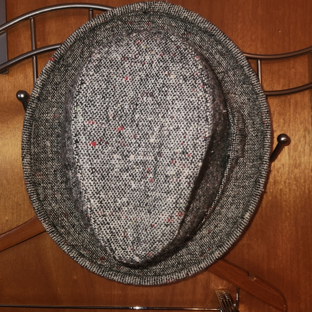 Tweed Fedora Haband